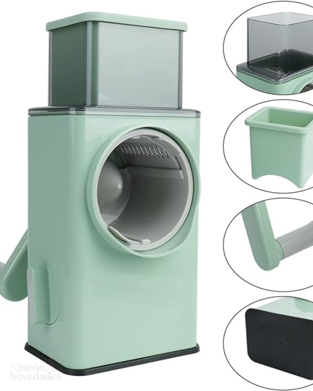 Rallador de verdura 3in1