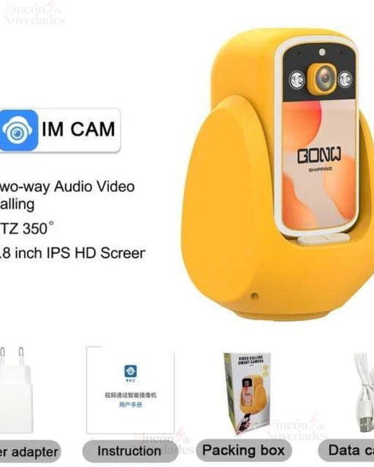 Cámara de videollamada bidireccional