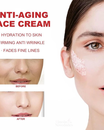 Crema hidratante antienvejecimiento con retinol placenta de dragón