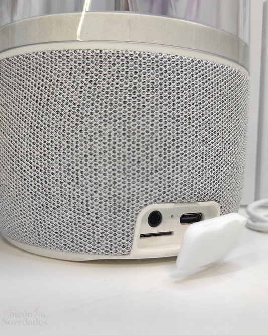 Altavoz LED de medusas que cambian de color