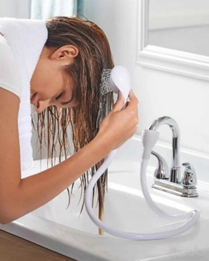 Manguera de ducha extraible portátil